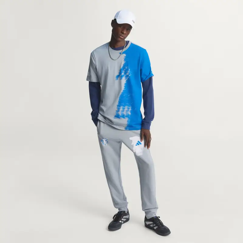 Adidas T-shirt Grigio 3436123 miniatura 3