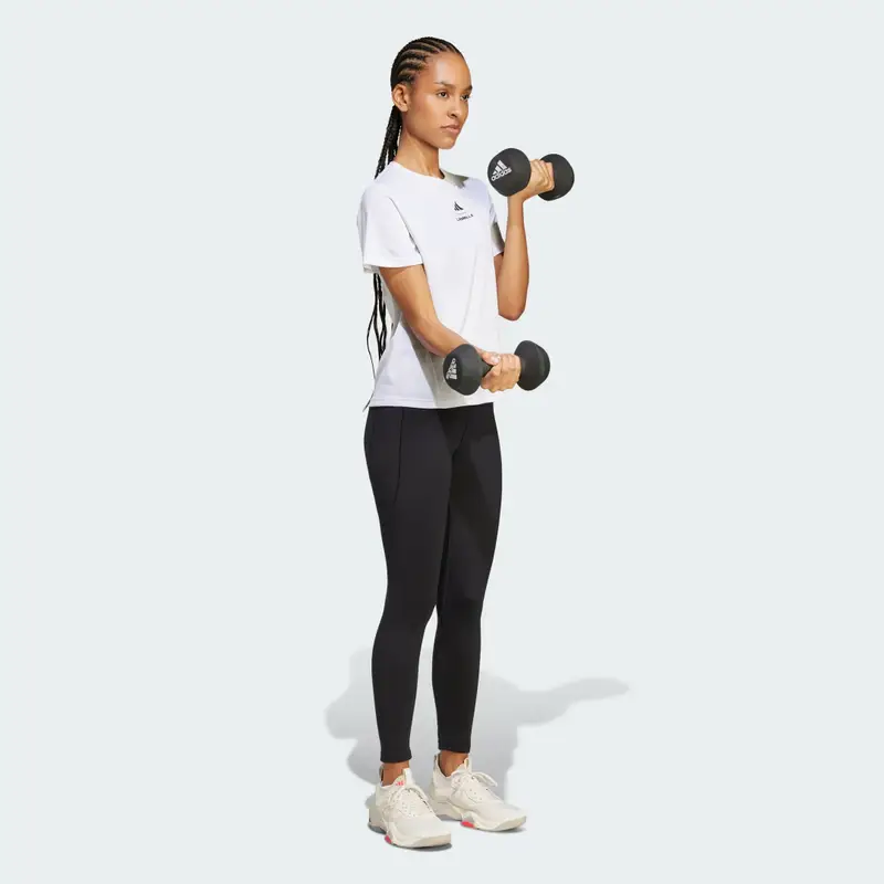 Adidas T-shirt Bianco 3186707 miniatura 3