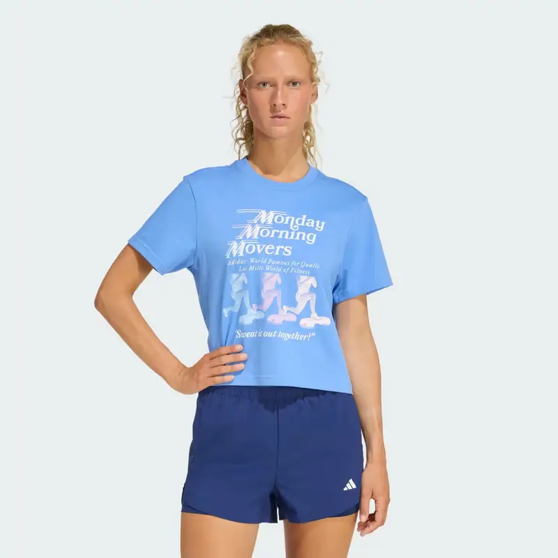 Adidas T-shirt Blu 3139908