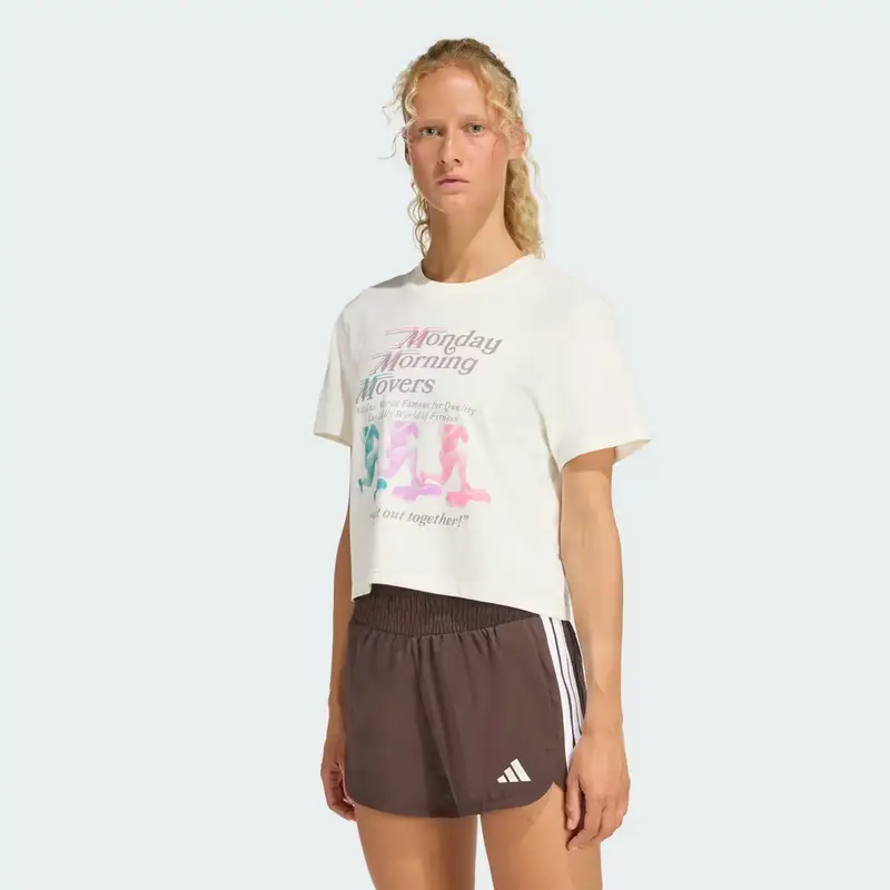 Adidas T-shirt Bianco 3140533