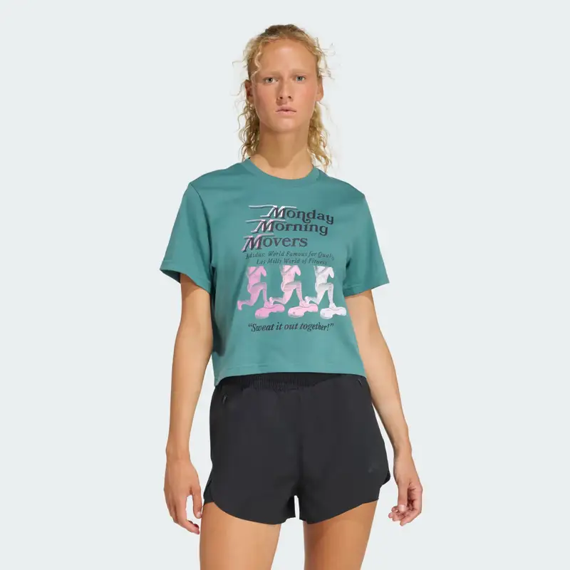 Adidas T-shirt Verde 3140687