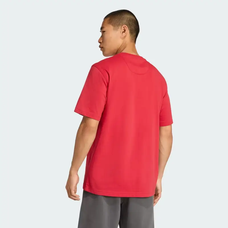 Adidas T-shirt Rosso 3140895 miniatura 2