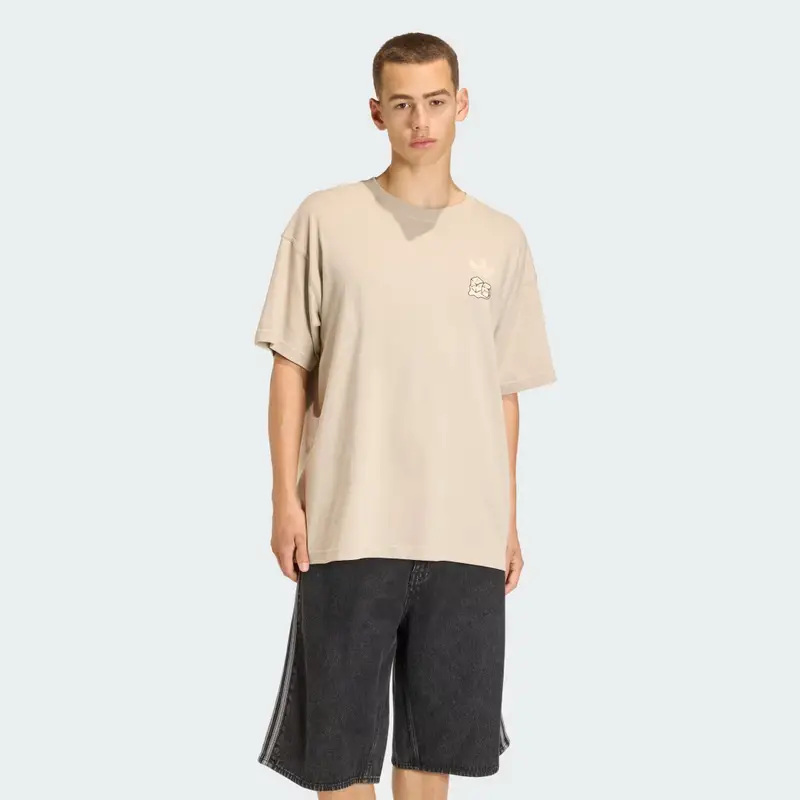 Adidas T-shirt Beige 3141149 miniatura 2