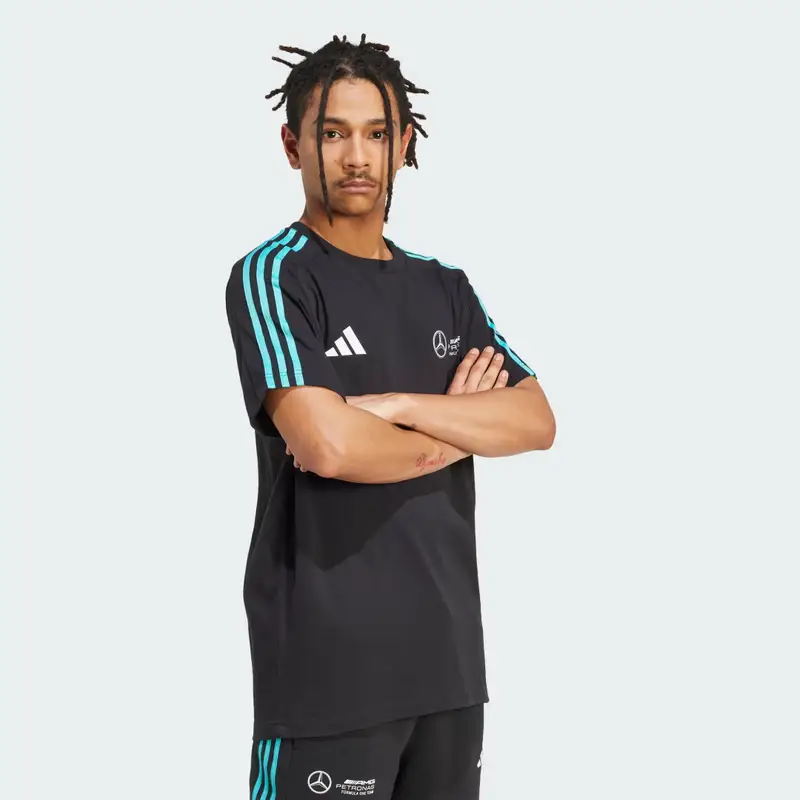 Adidas T-shirt Nero 3174666 miniatura 3