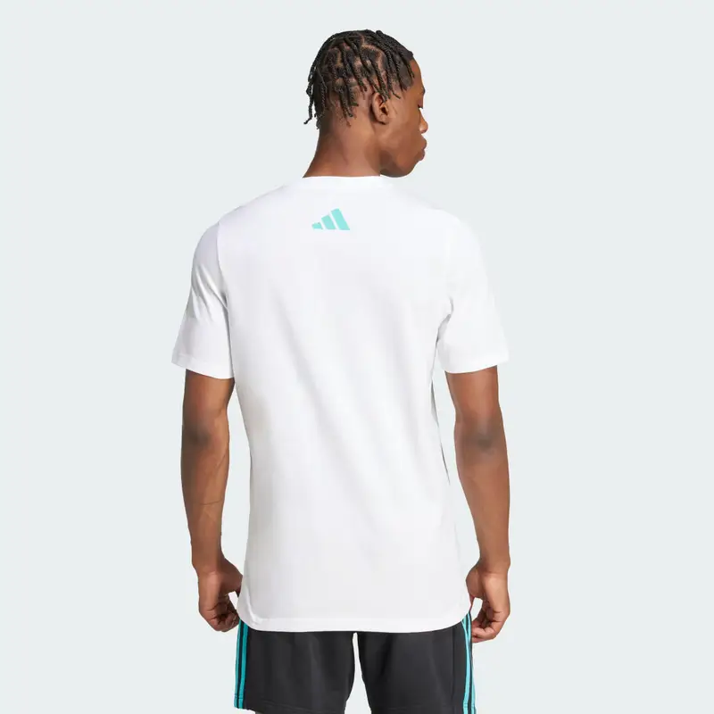 Adidas T-shirt Bianco 3186439 miniatura 2