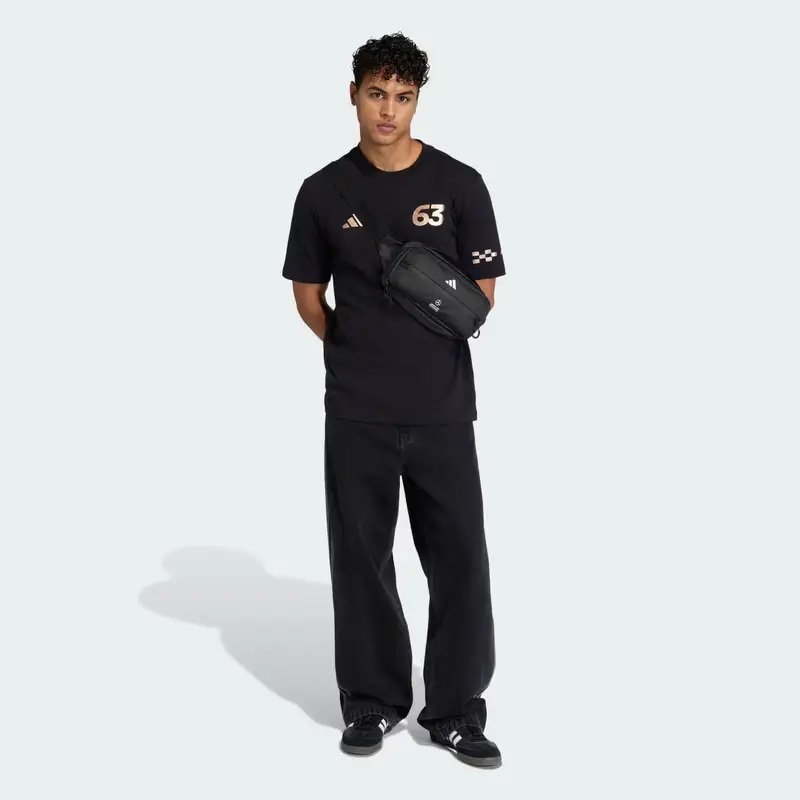 Adidas T-shirt Nero 3767226 miniatura 3