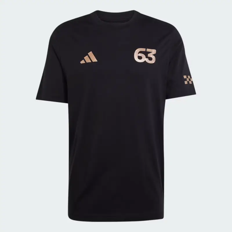 Adidas T-shirt Nero 3767226 miniatura 4
