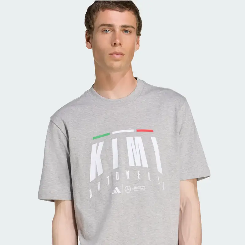 Adidas T-shirt Grigio 3140387 miniatura 3