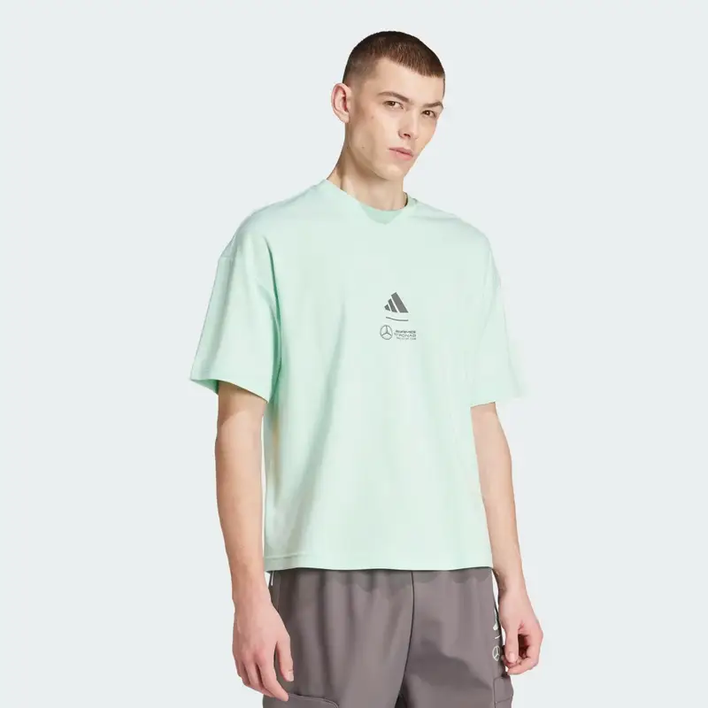 Adidas T-shirt Verde 3140209 miniatura 3