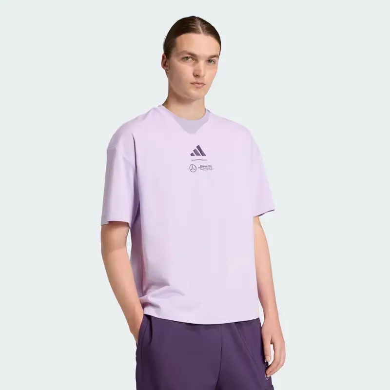 Adidas T-shirt Viola 3140607 miniatura 3