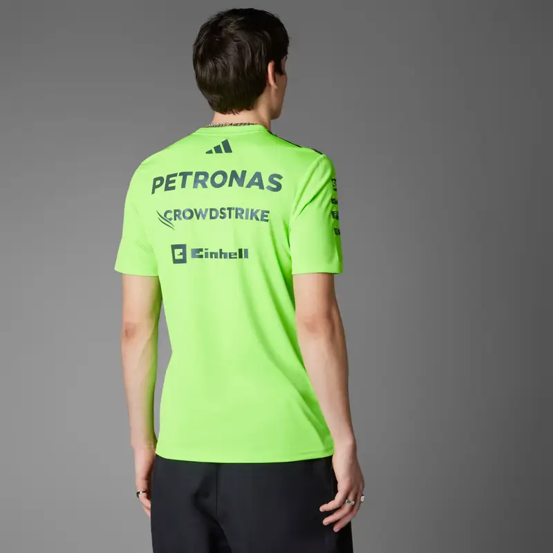 T-SHIRT MERCEDES - AMG PETRONAS FORMULA ONE TEAM SET UP Solar Green miniatura 2