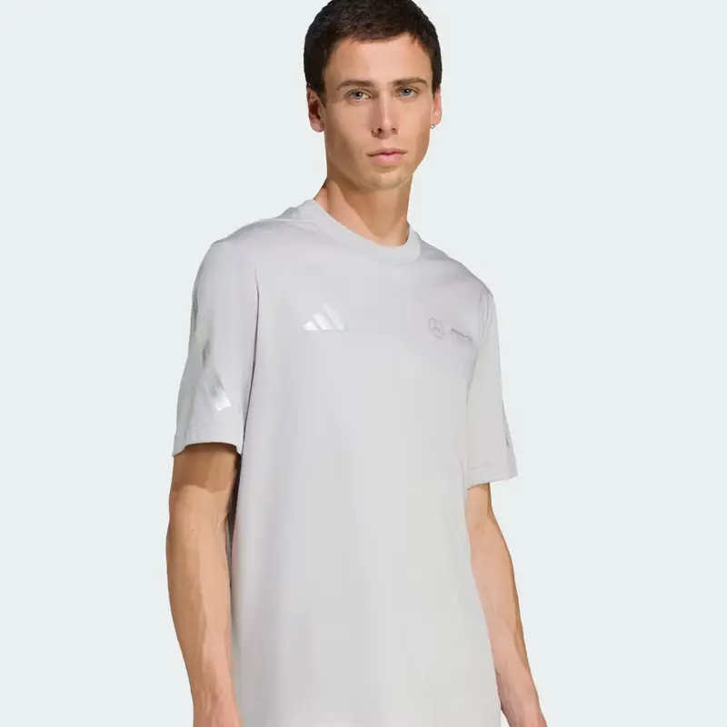 Adidas T-shirt Grigio 3183471 miniatura 3