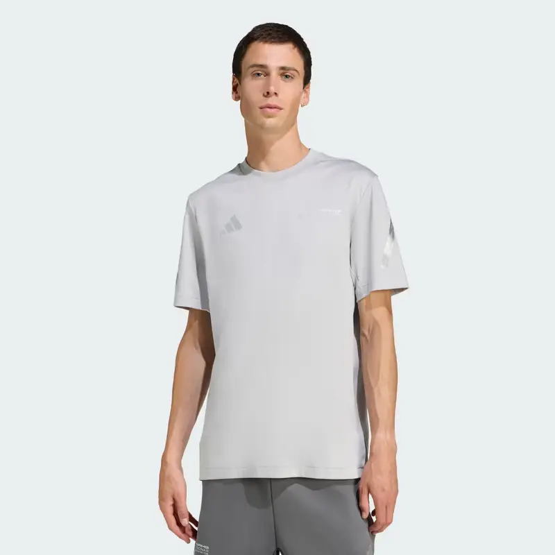 Adidas T-shirt Grigio 3183471