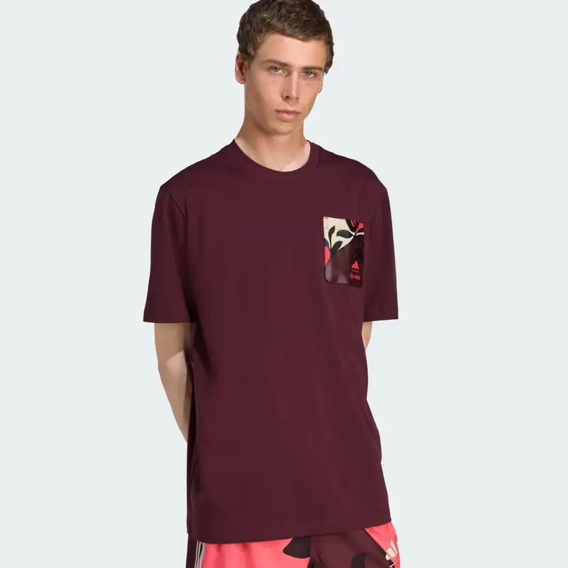 Adidas T-shirt Bordeaux 3173883 miniatura 3