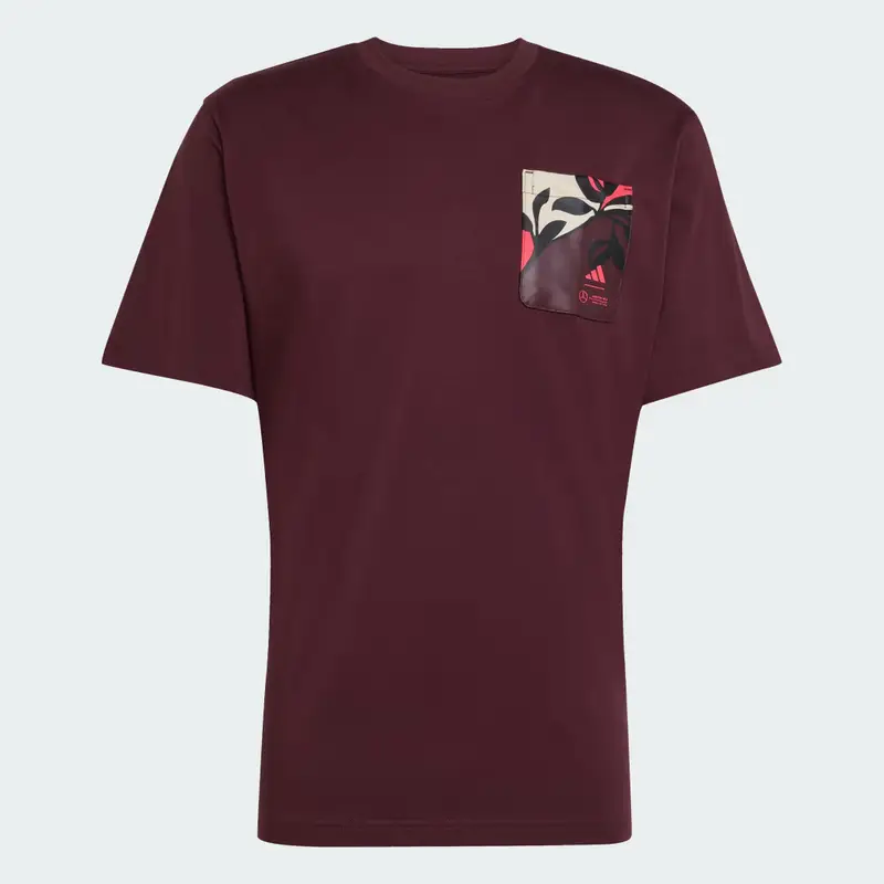 Adidas T-shirt Bordeaux 3173883 miniatura 4