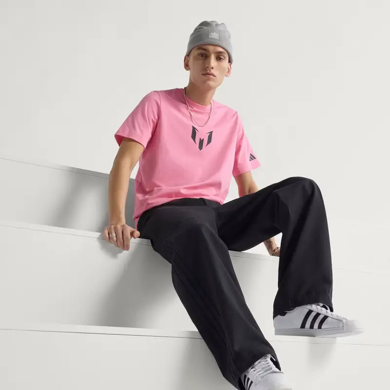 Adidas T-shirt Rosa 3183187 miniatura 3