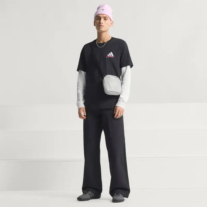 Adidas T-shirt Nero 3175102 miniatura 3