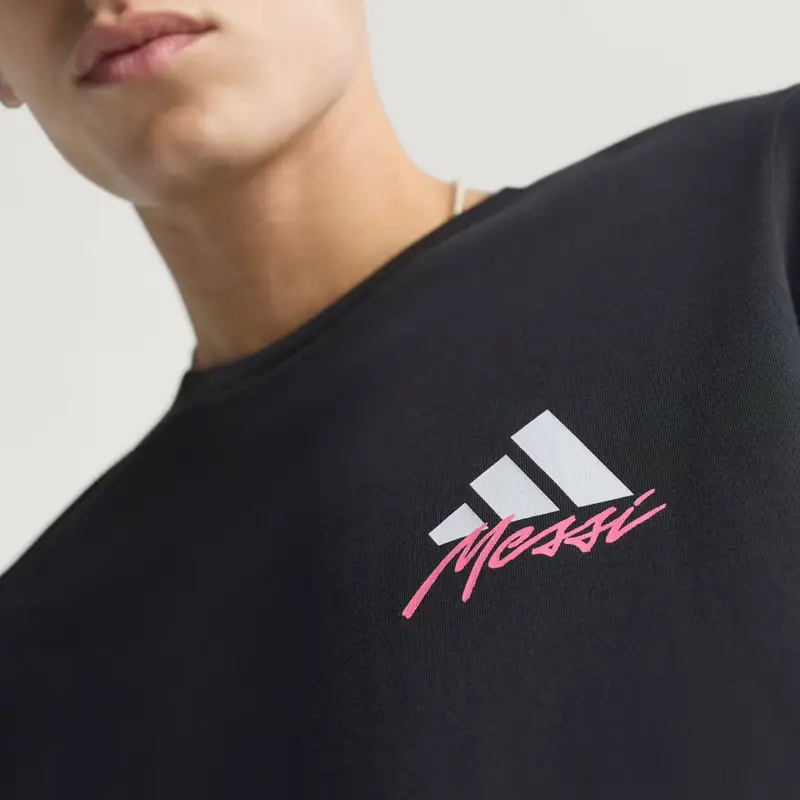 Adidas T-shirt Nero 3175102 miniatura 4