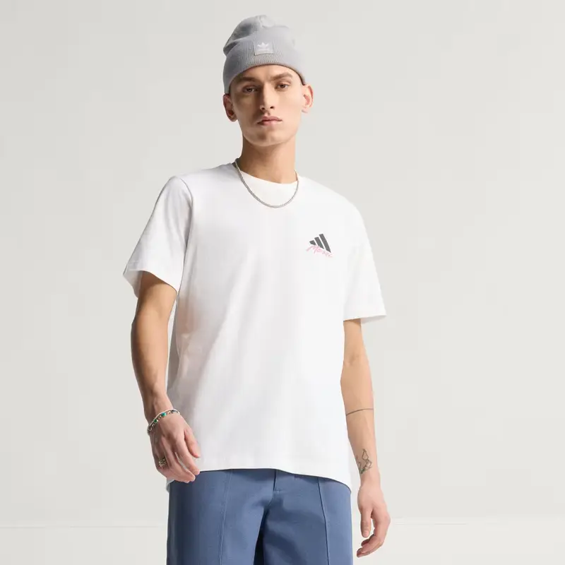 Adidas T-shirt Bianco 3186585 miniatura 2