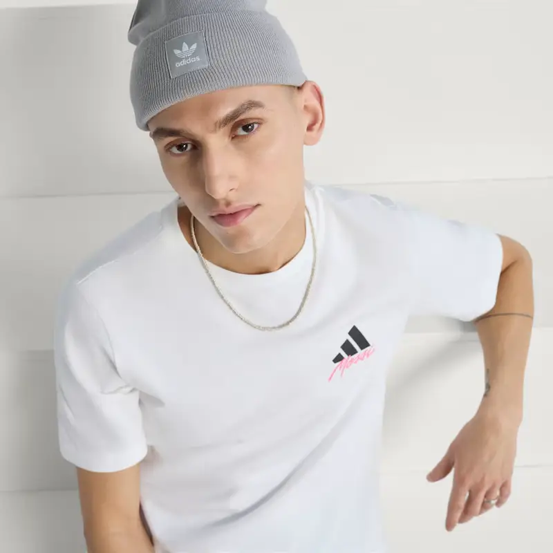 Adidas T-shirt Bianco 3186585 miniatura 4