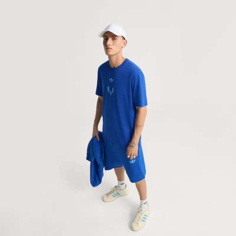 Adidas T-shirt Blu 3140744 miniatura 4