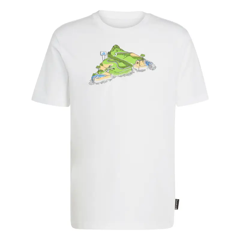 T-shirt mini adidas Novelty Graphic Blanc