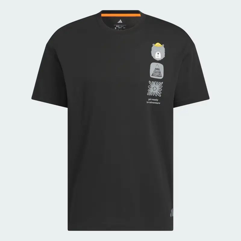 Adidas T-shirt Nero 3976680 miniatura 4