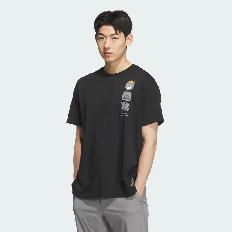 Adidas T-shirt Nero 3976680