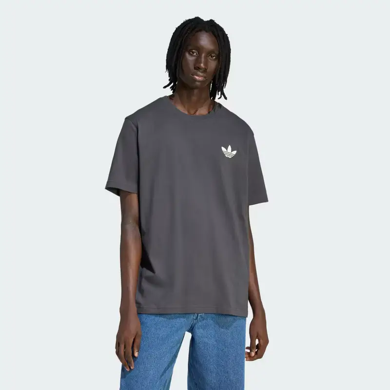 Adidas T-shirt Grigio 3175974 miniatura 2