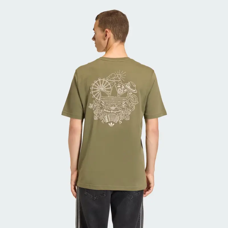 T-SHIRT OKTOBERFEST Olive Strata
