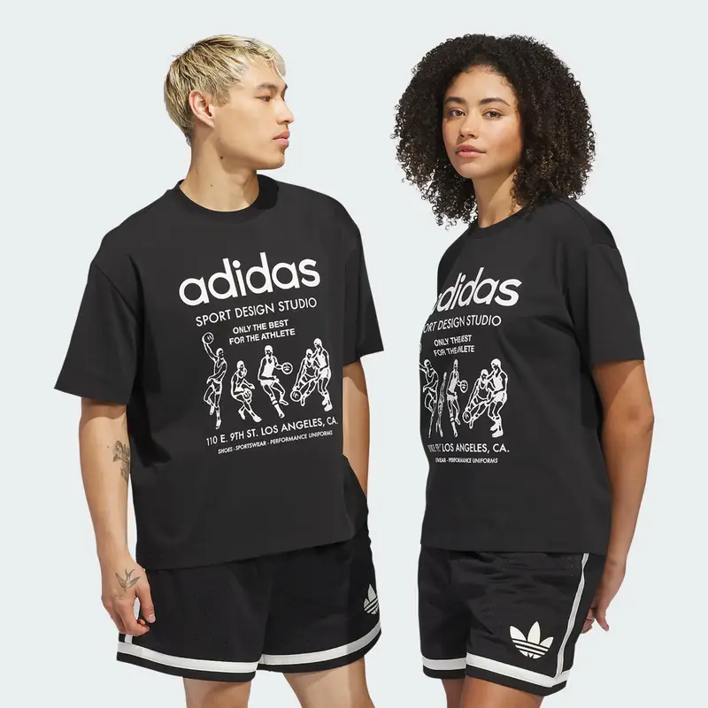 Adidas T-shirt Nero 3906287