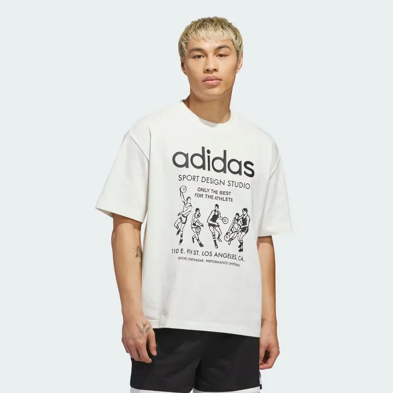 Adidas T-shirt Bianco 3906634 miniatura 3