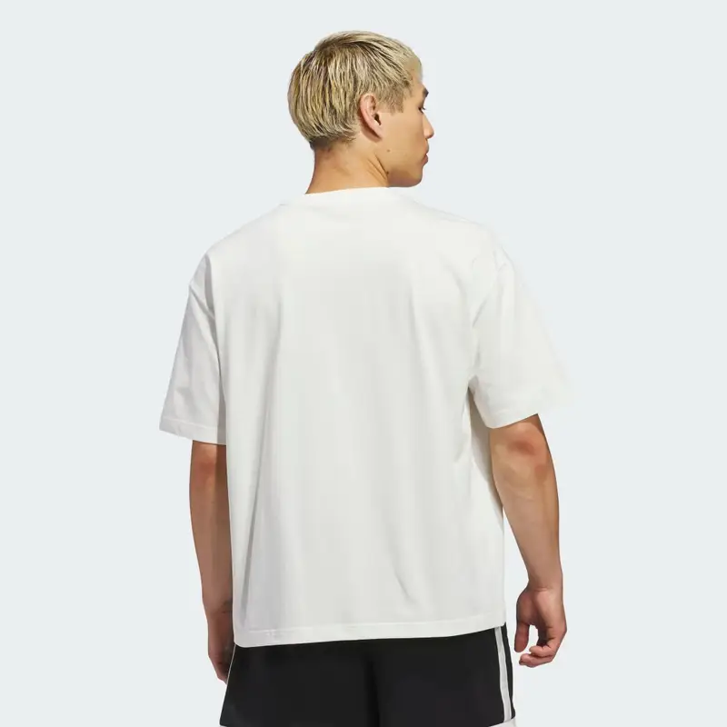 Adidas T-shirt Bianco 3906634 miniatura 4