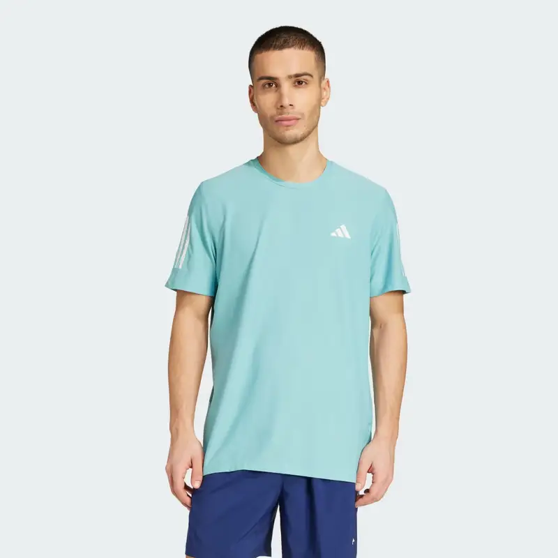 Adidas T-shirt Turchese 3140415
