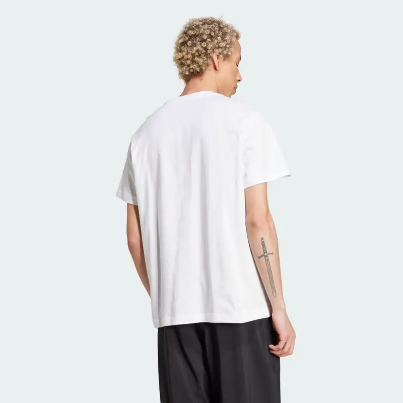 Adidas T-shirt Bianco 3186654 miniatura 4