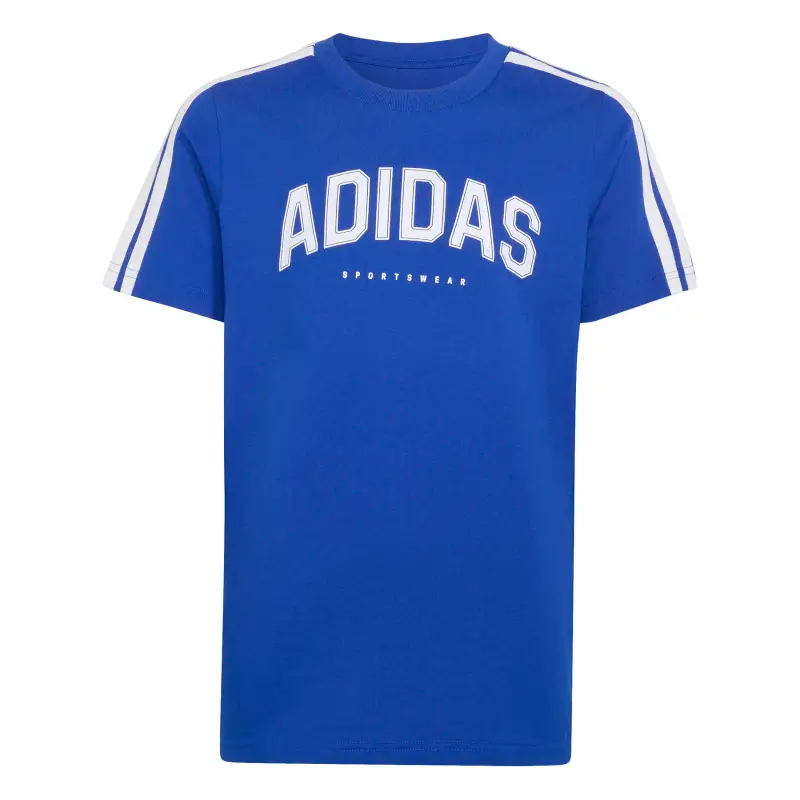 T-shirt per bambini adidas Codes Collegiate Graphic Bleu