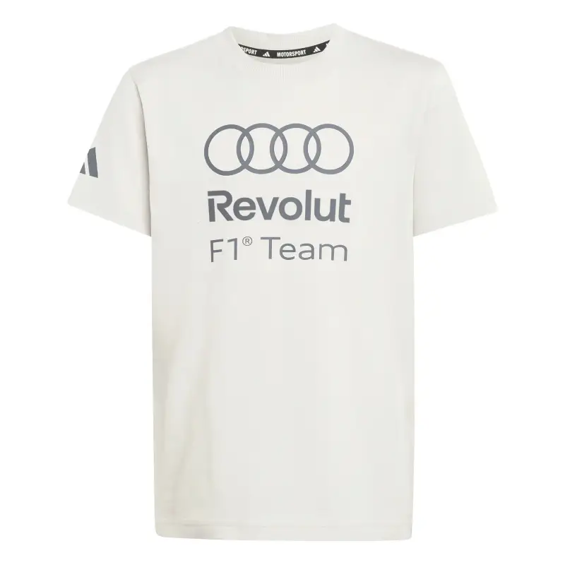 T-shirt per bambini Audi Formula One Team DNA Graphic Gris