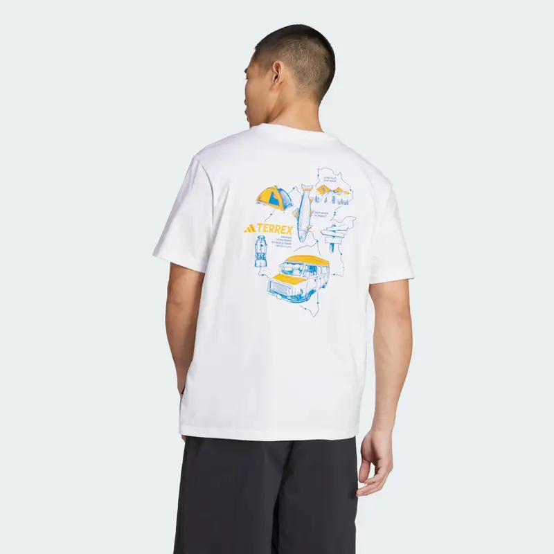 Adidas T-shirt Bianco 3186485