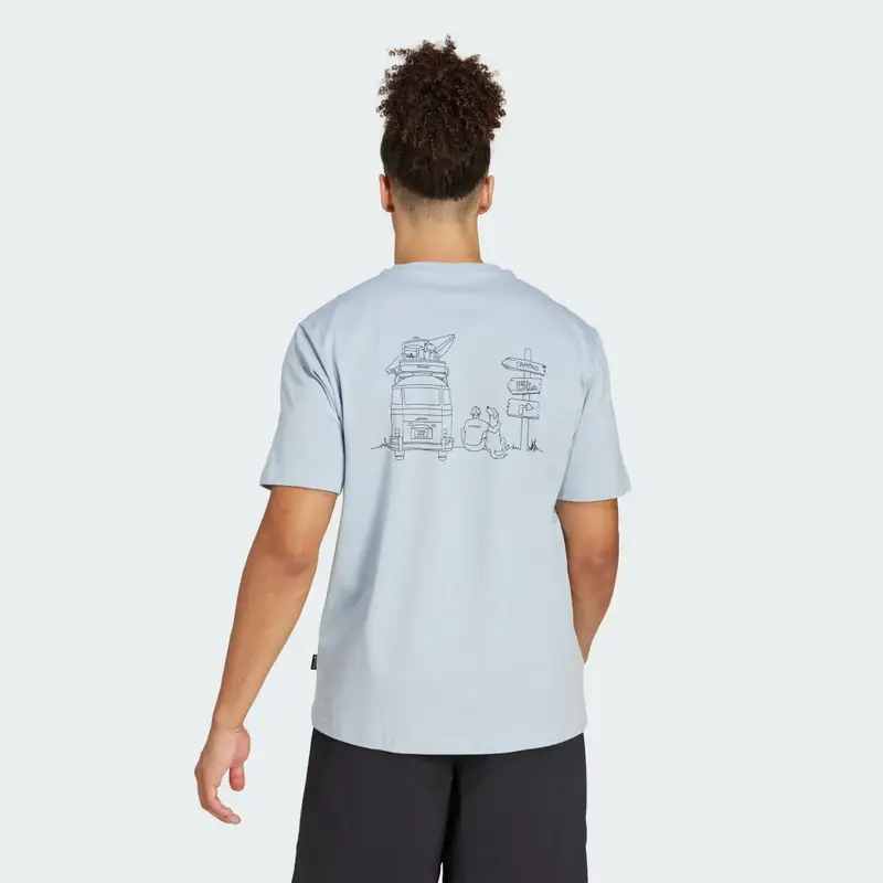 Adidas T-shirt Blu 3186835