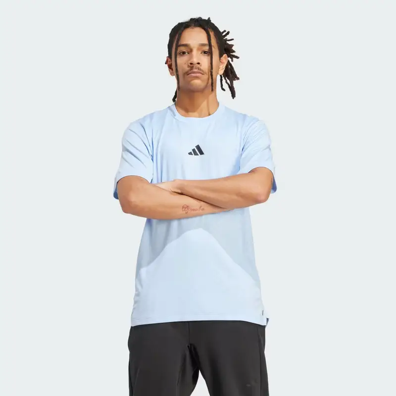 Adidas T-shirt Blu 3183272