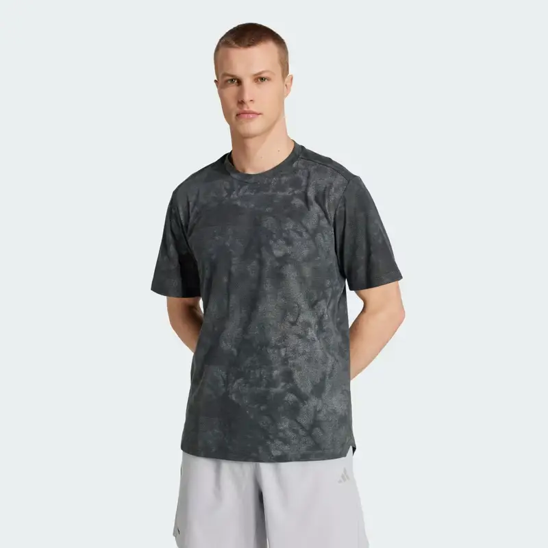 Adidas T-shirt Grigio 3140241