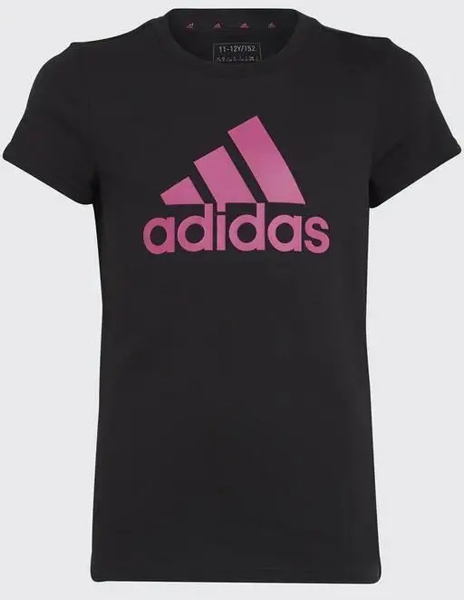 Adidas T-shirt Ragazza Nero 3290044