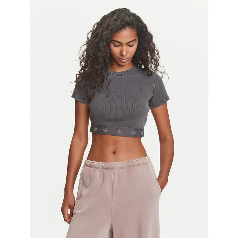 Adidas T-shirt Grigio 3218464