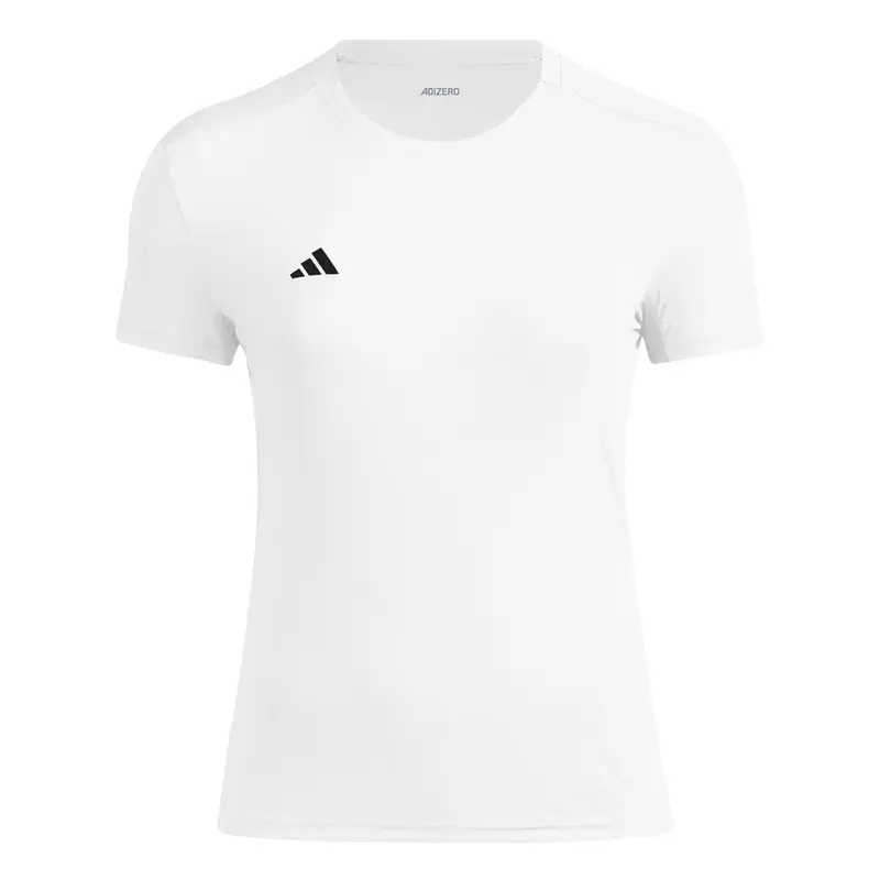 T-Shirt Running Adizero Essentials Bianco Donna XS