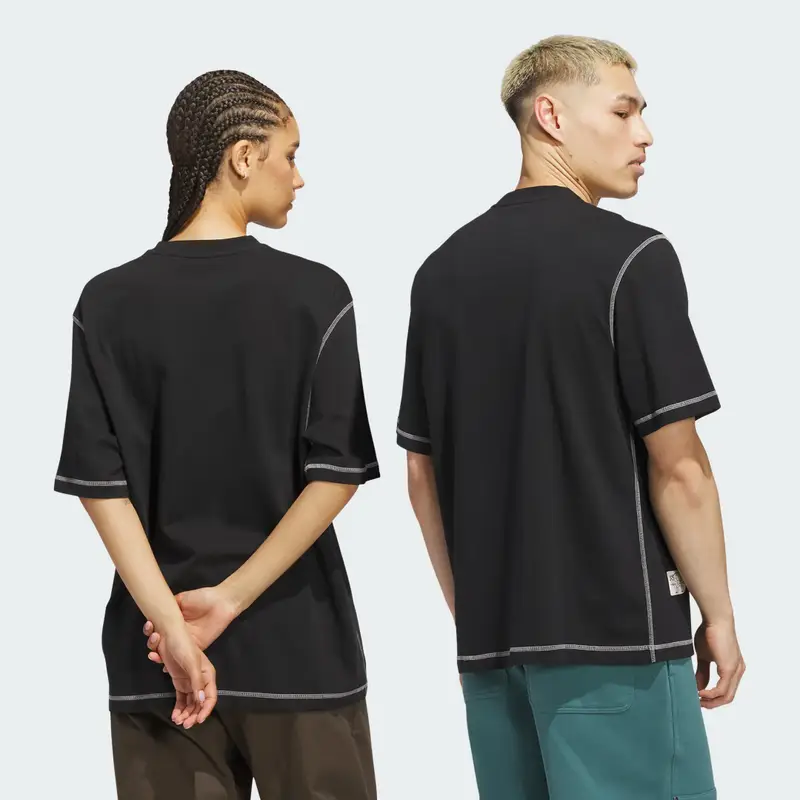 Adidas T-shirt Nero 3139813 miniatura 2