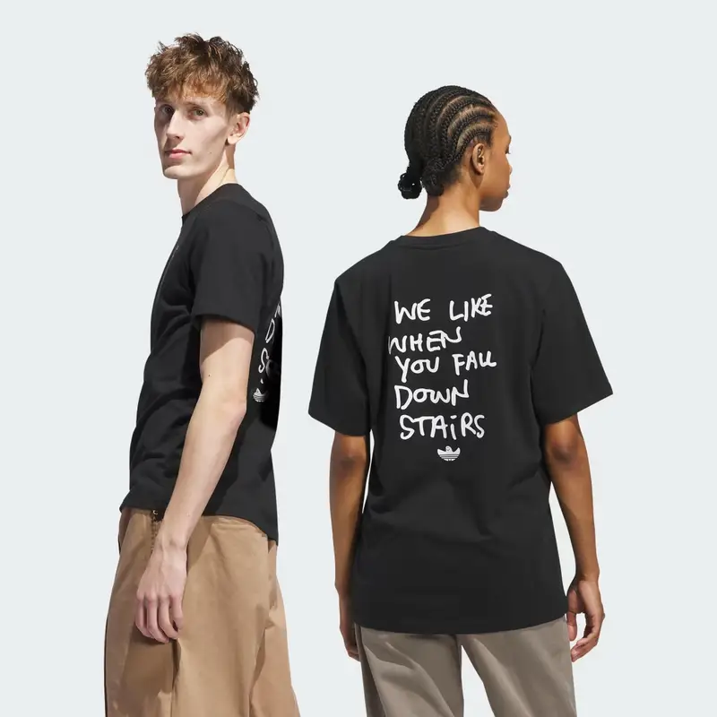 Adidas T-shirt Nero 3139629 miniatura 2