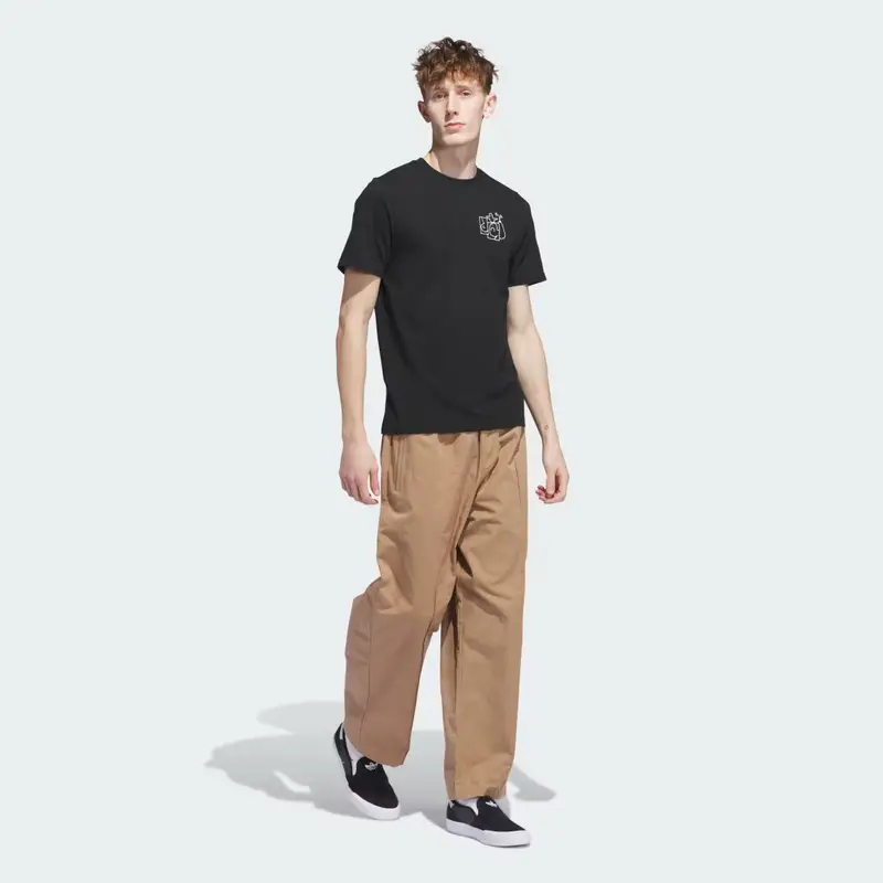 Adidas T-shirt Nero 3139629 miniatura 3