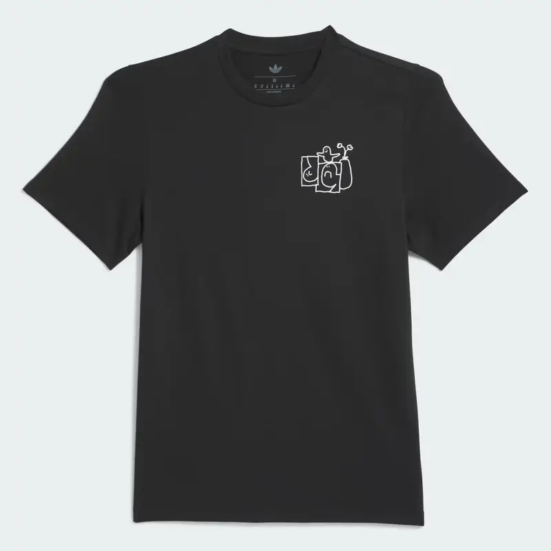 Adidas T-shirt Nero 3139629 miniatura 4