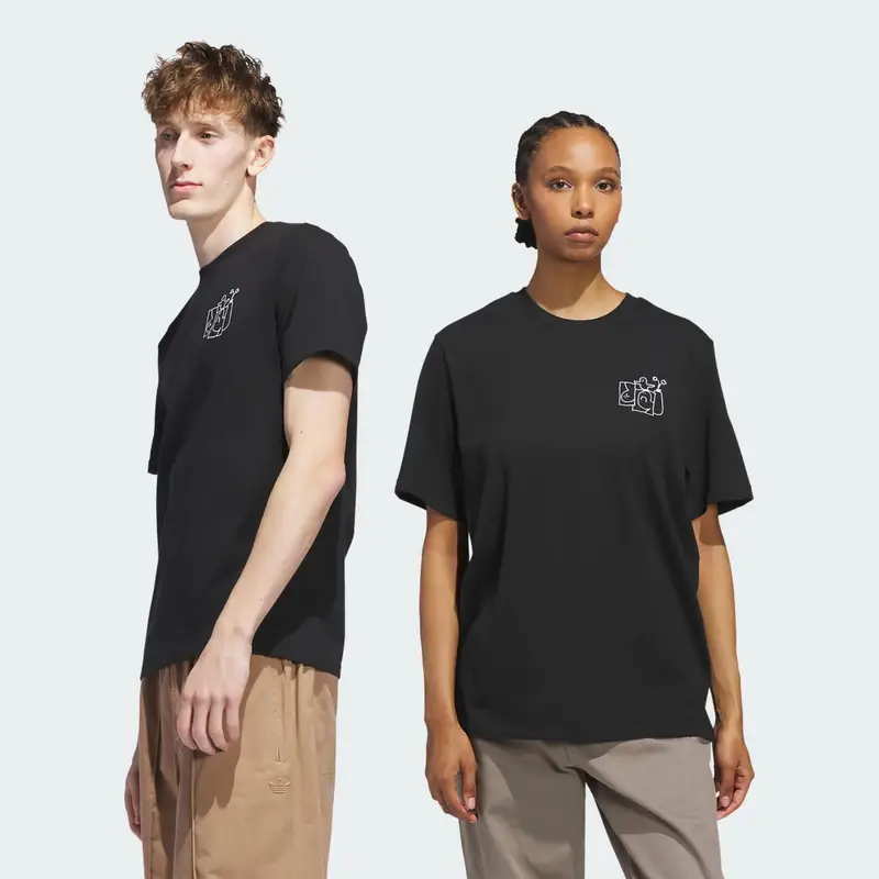 Adidas T-shirt Nero 3139629