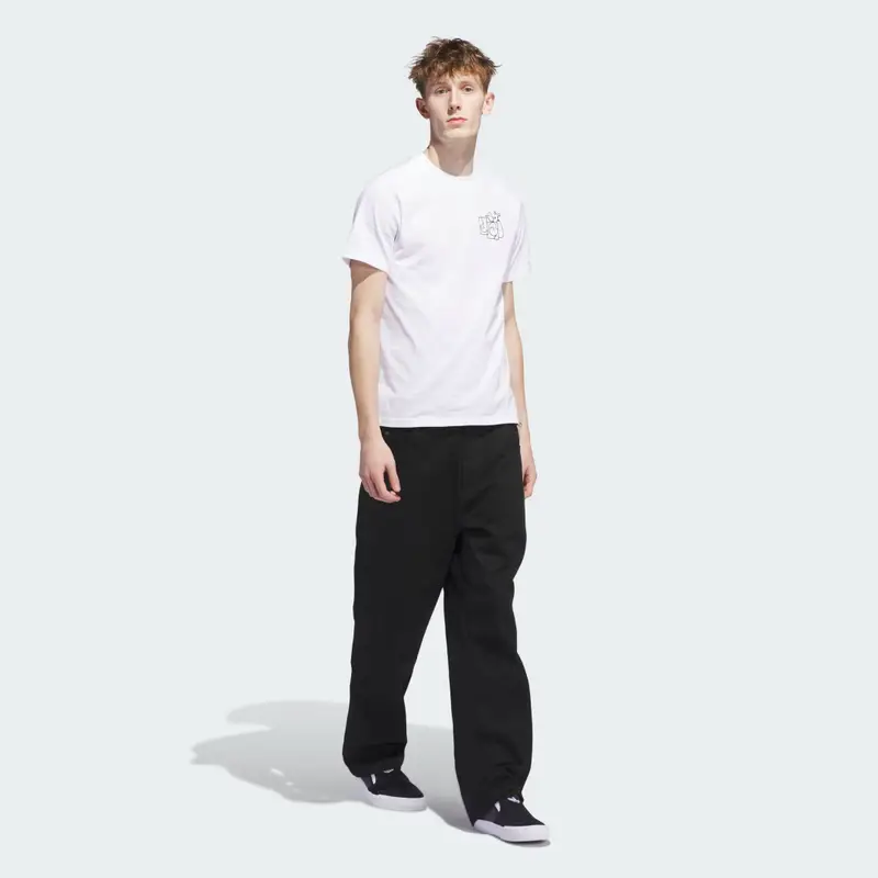 Adidas T-shirt Bianco 3141065 miniatura 3